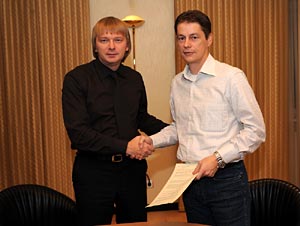 Сергей Палкин (слева) и Любош Михел (справа)